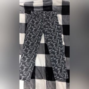 Streetwear straight leg pants